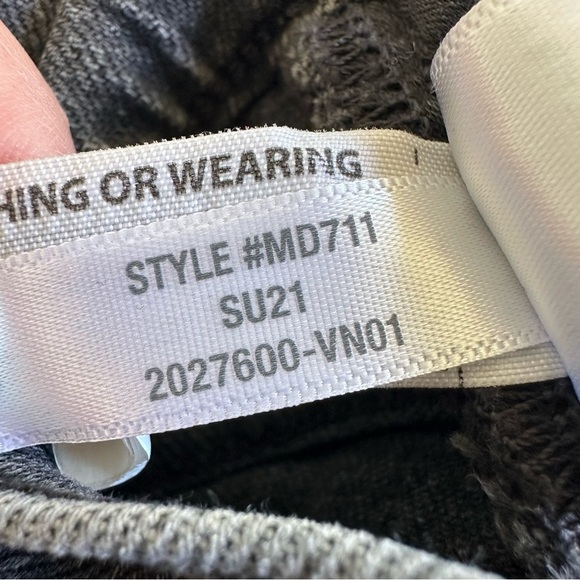 Madewell size 26 The Perfect vintage Jean Black Wash High Rise Stretch MD711 - Picture 5 of 6